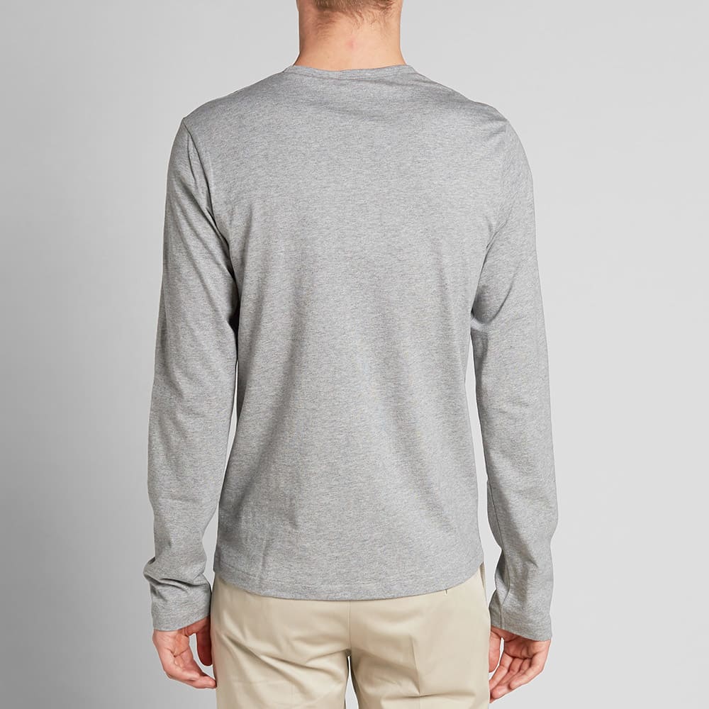 Acne Studios Logo Long-Sleeve Shirt Grey