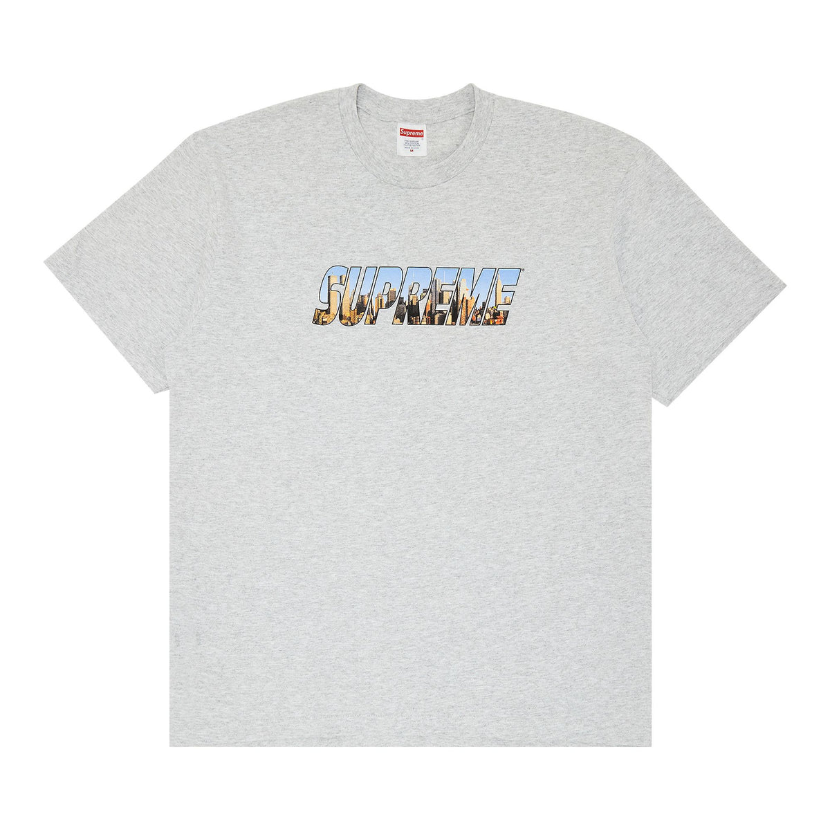 Supreme Gotham Tee Ash Grey
