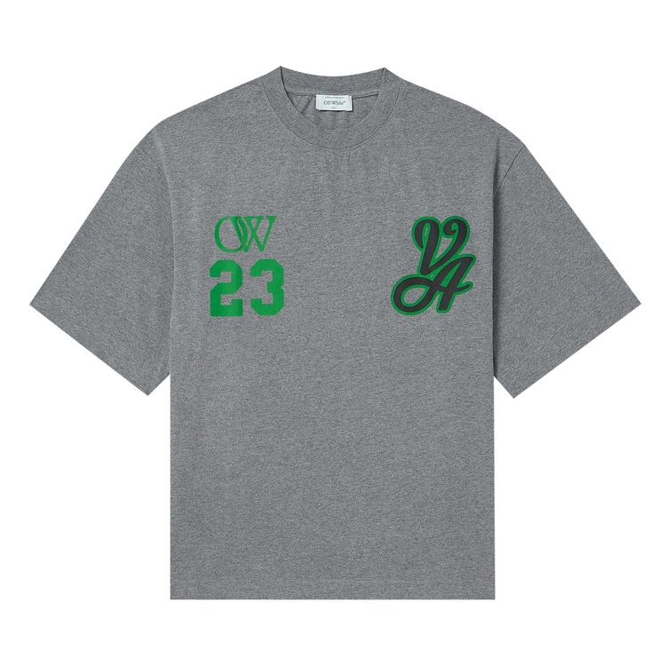 Off-White Skater Tee Grey Heather