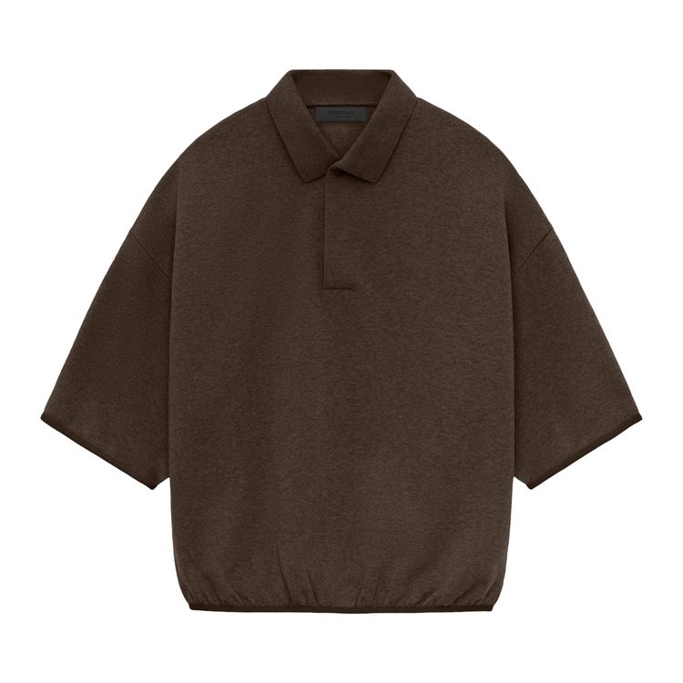 Essentials polo 3/4 Brown