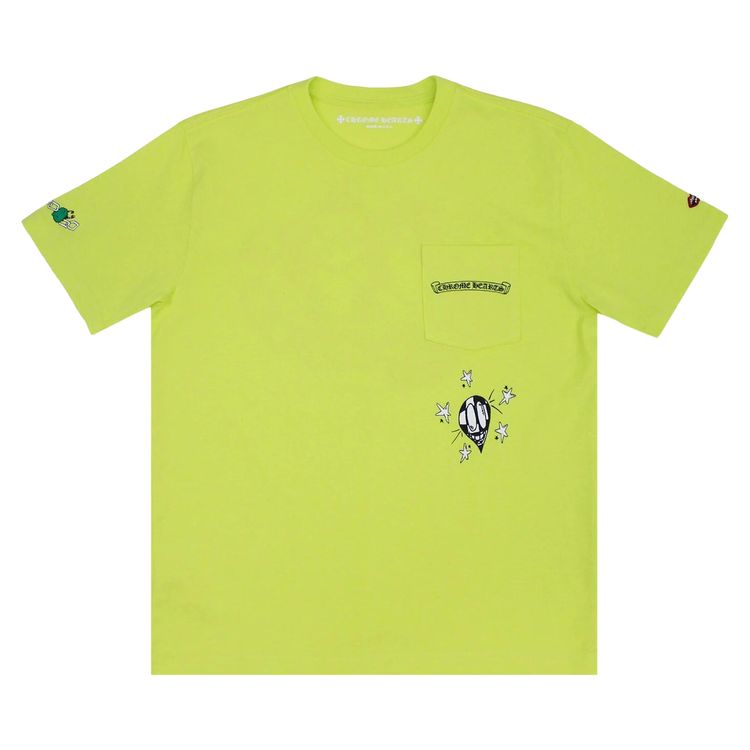 Chrome Hearts Matty Boy Link T-Shirt 'Lime Green'