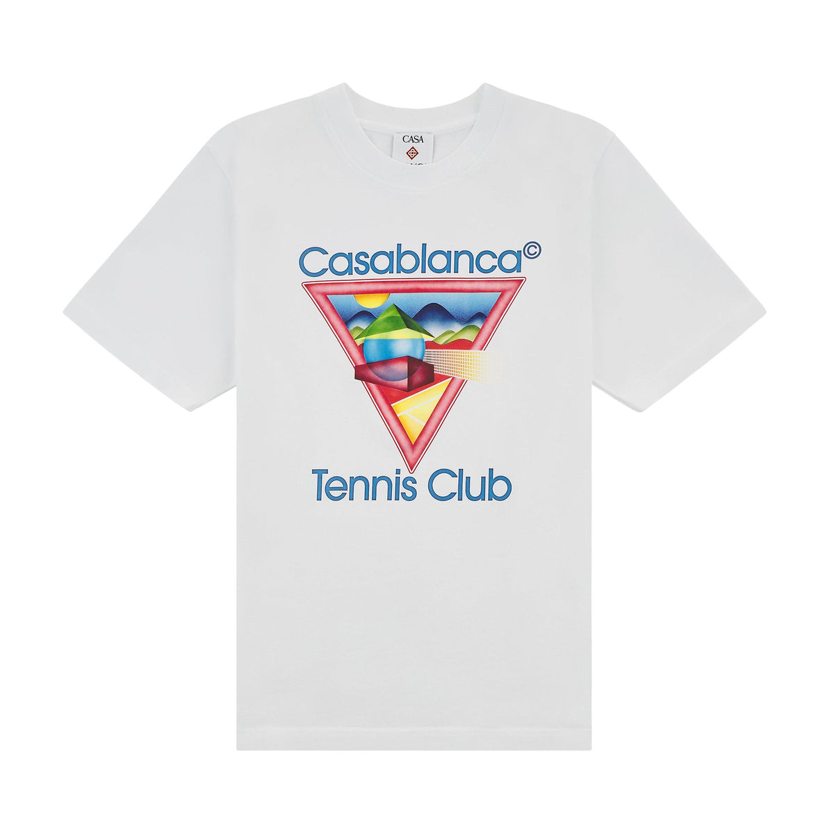 Casablanca Tennis Club Icon T-shirt White/Multi