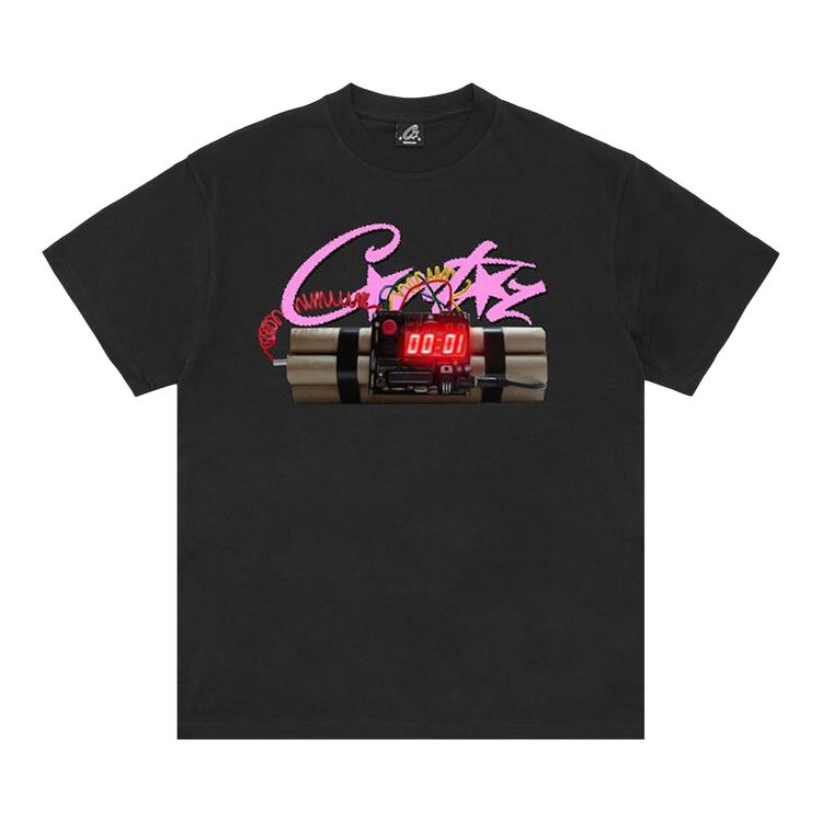 Corteiz No Time 4 Luv Tee Black