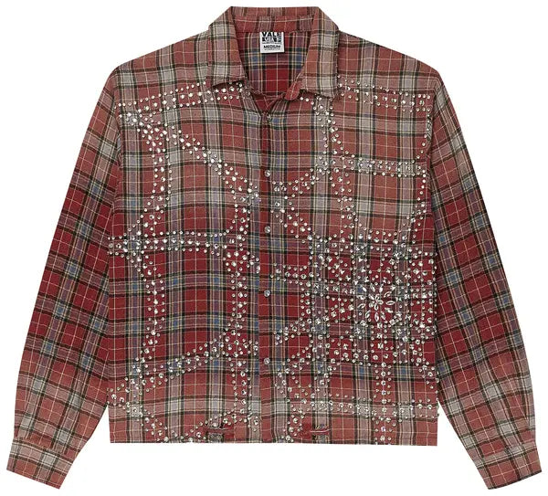 Vale Forever Grinch Flannel Red