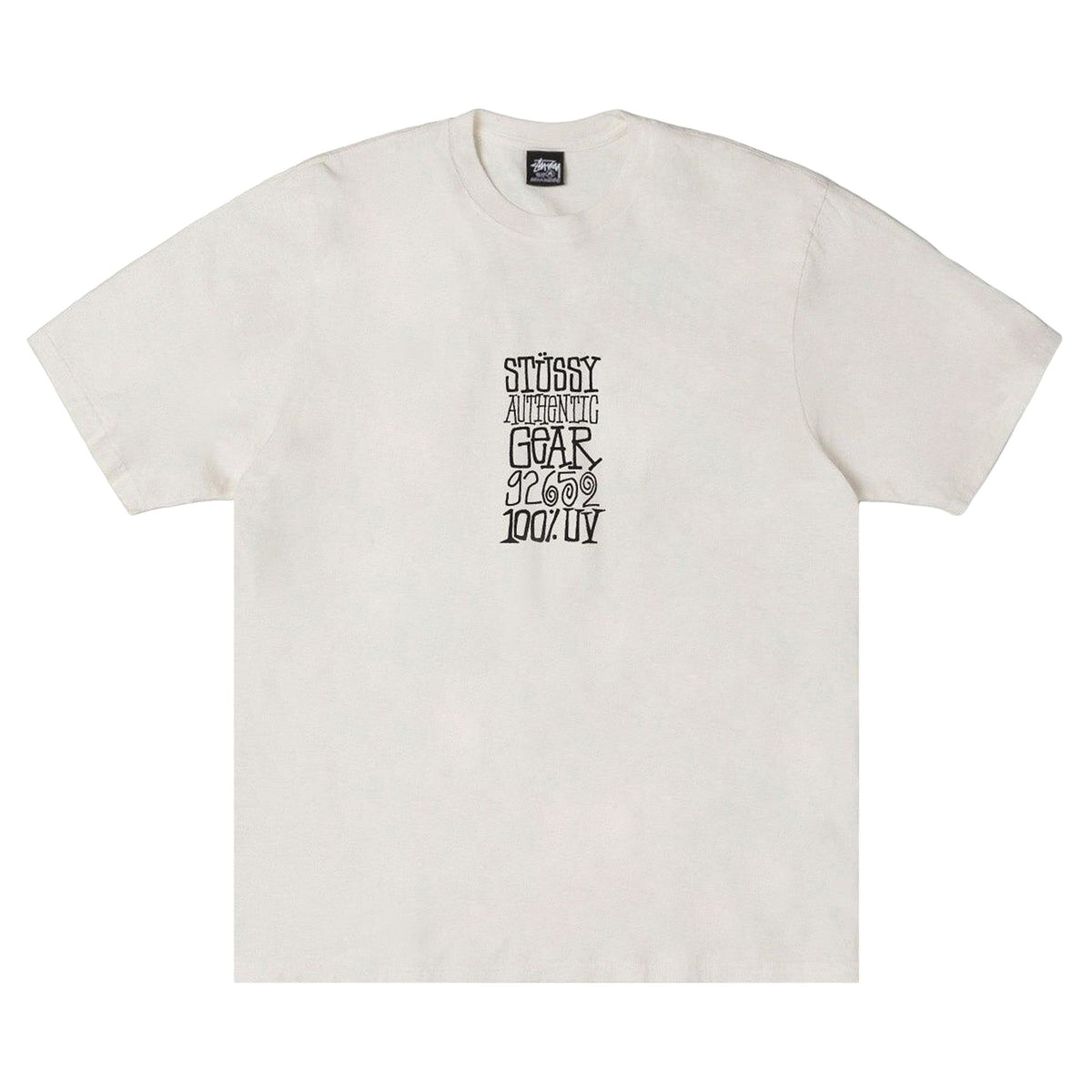 Stussy Authentic Gear Pigment Dyed Tee Natural