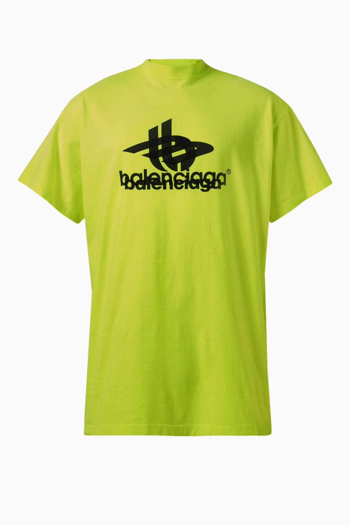 Balenciaga Yellow Layered Sports Oversized T-shirt