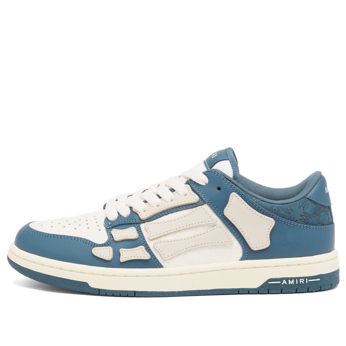Amiri Low Skel Bones Ma Quad Blue