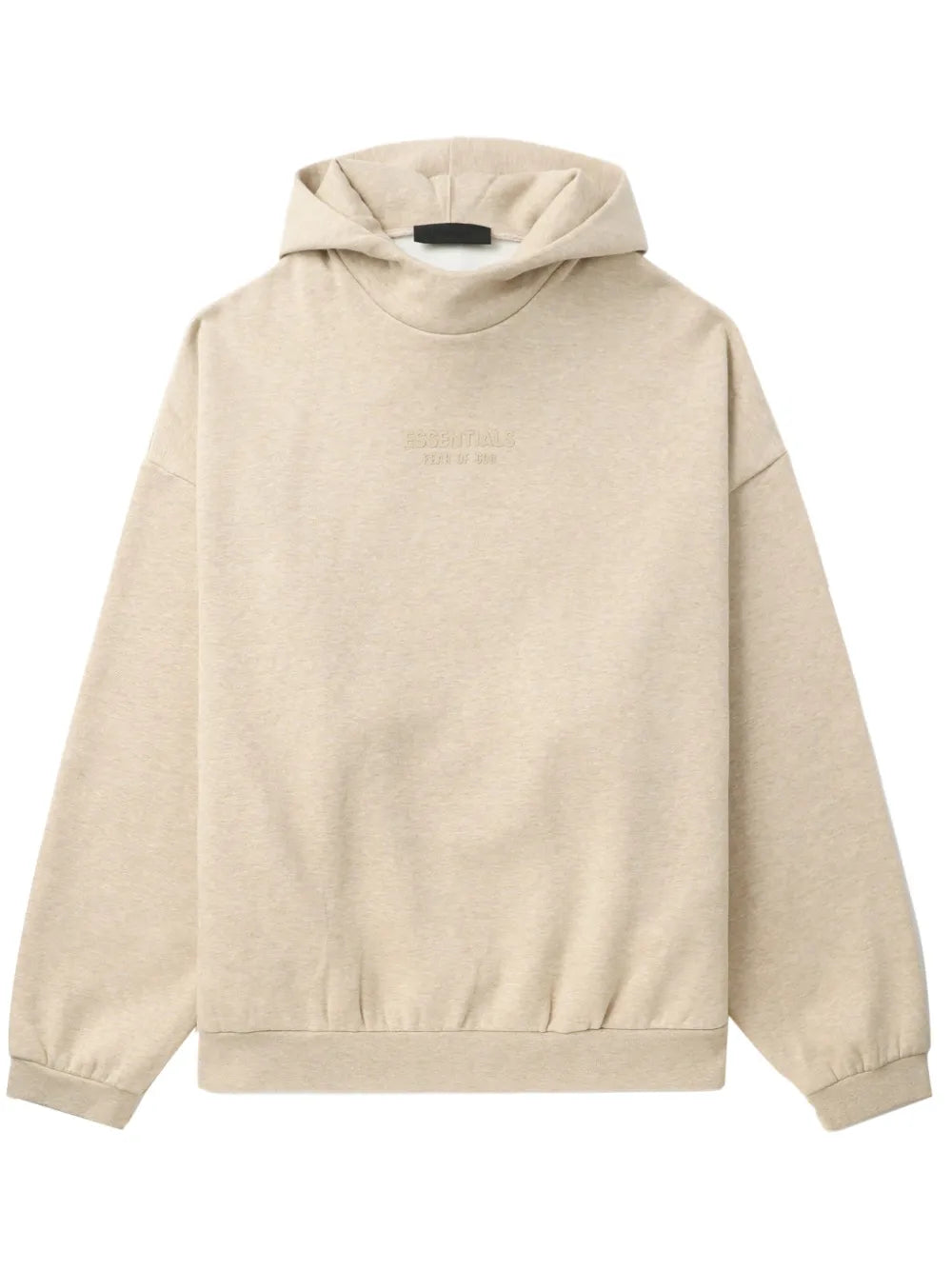 Fear of God Essentials Logo-Embossed Cotton-Blend Jersey Hoodie