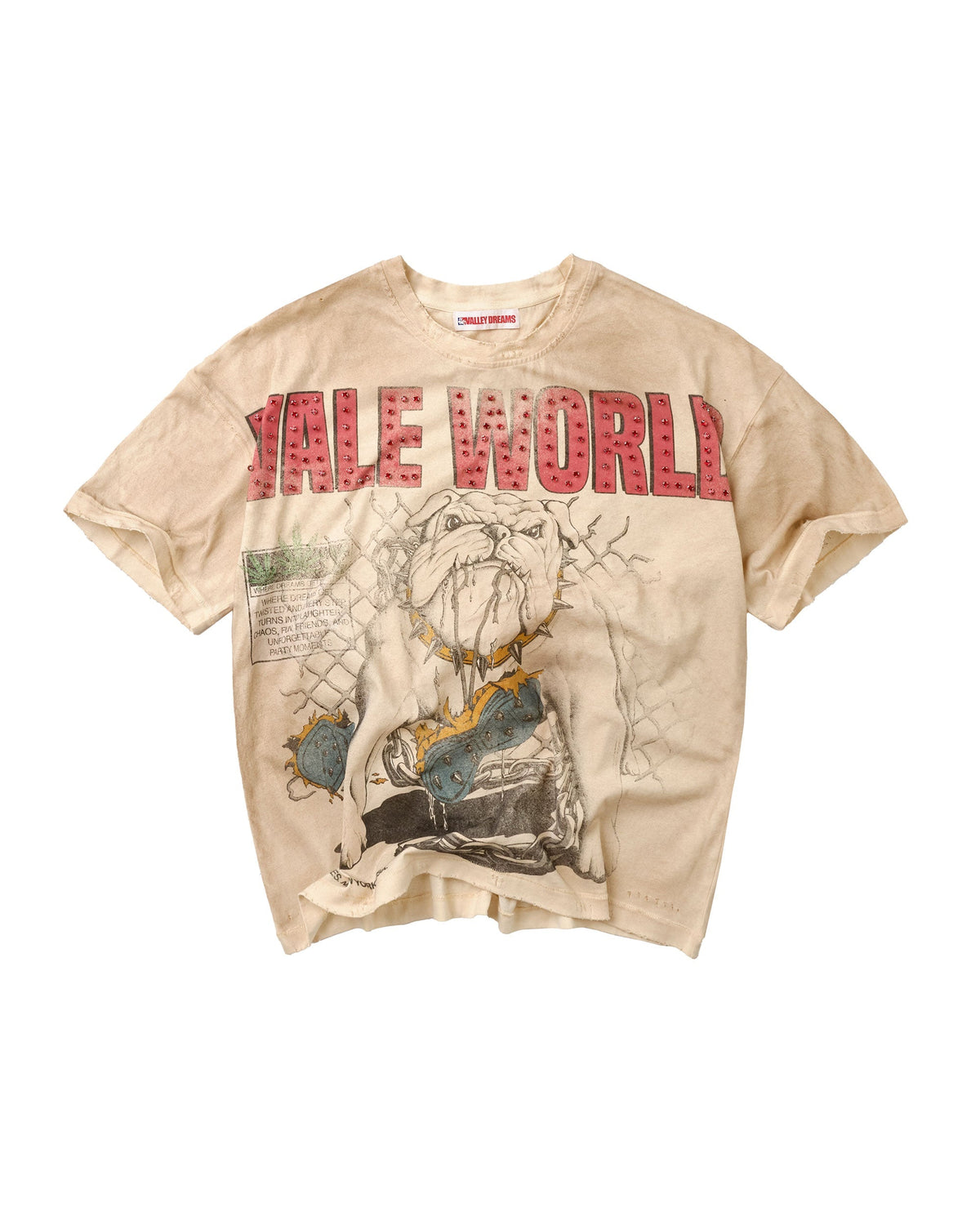 Vale Forever Dog Yard Tee Natural