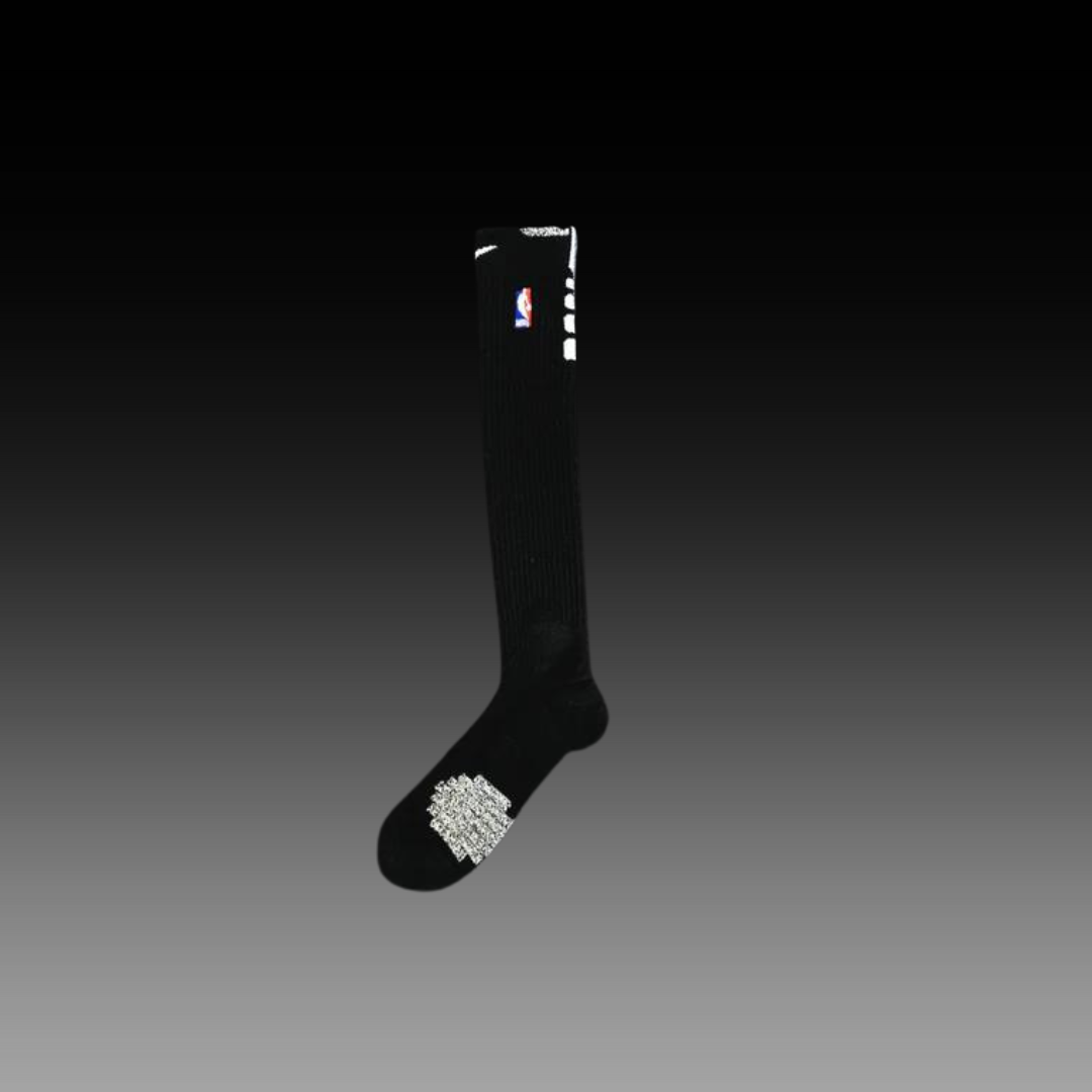 NBA Black High Socks