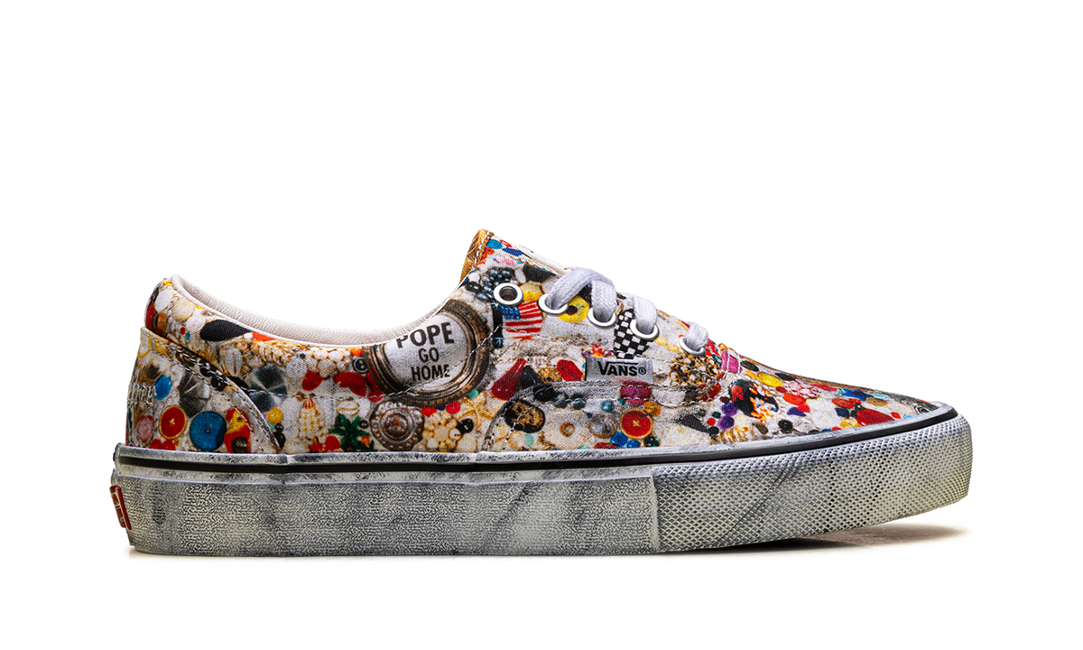 Vans Era Supreme x Mike Kelley White