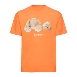 Palm Angels Teddy Bear Camo Tee Orange