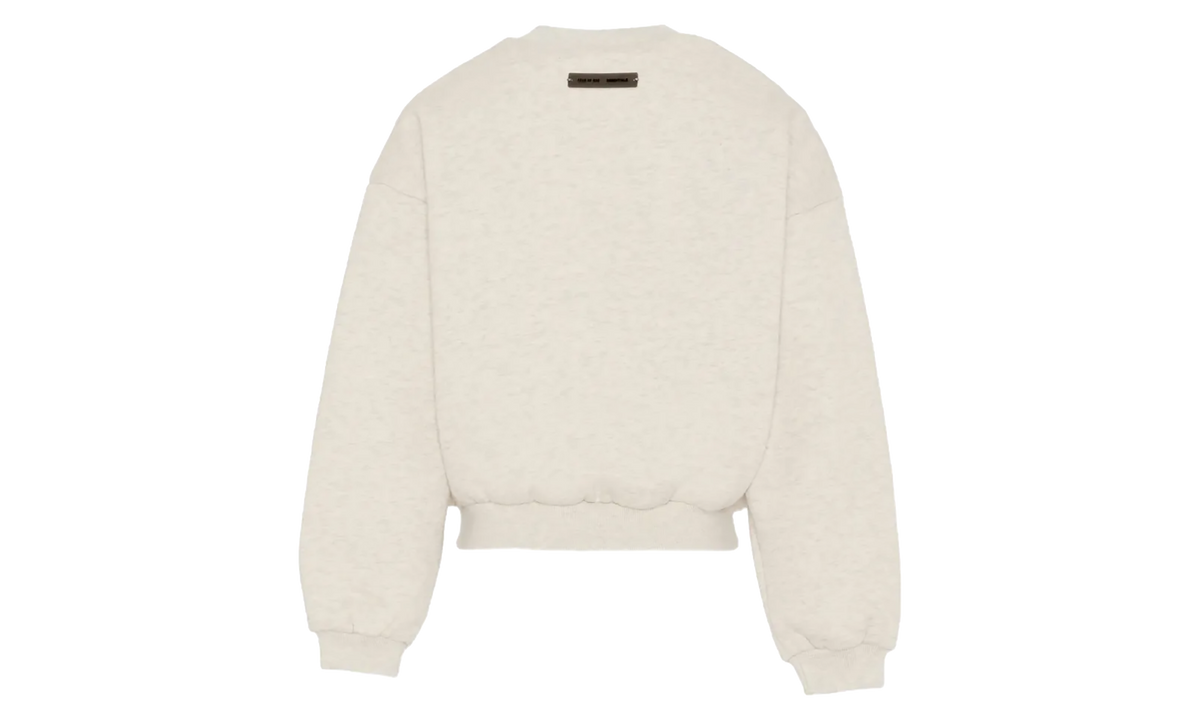 Fear of God Essentials Embossed Classic Crewneck Sweatshirt Oatmeal Heather