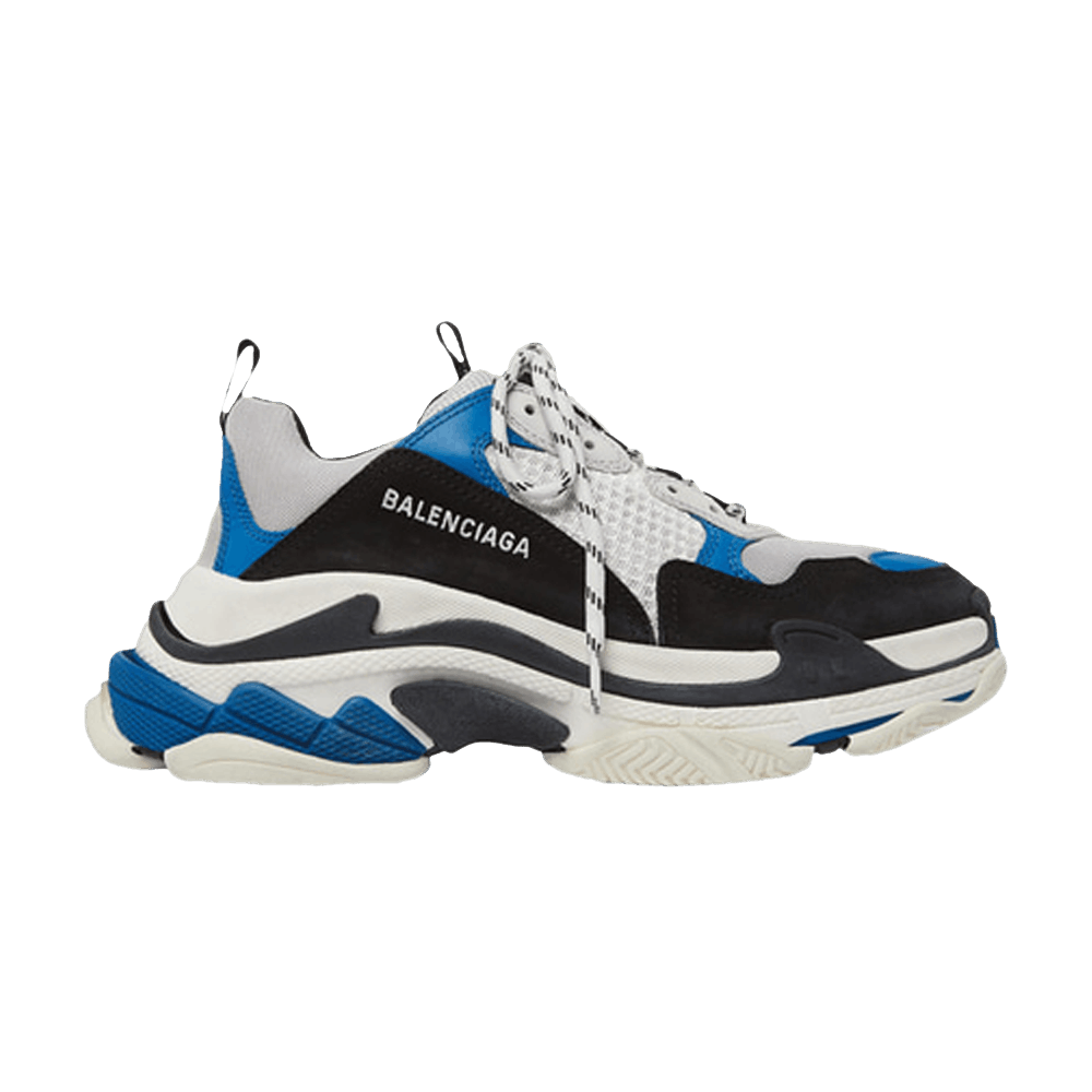 Balenciaga Triple S Black Blue