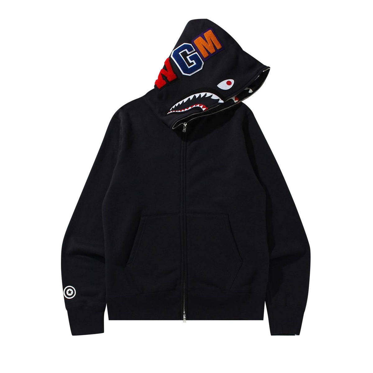 Bape Double Zip Black v2