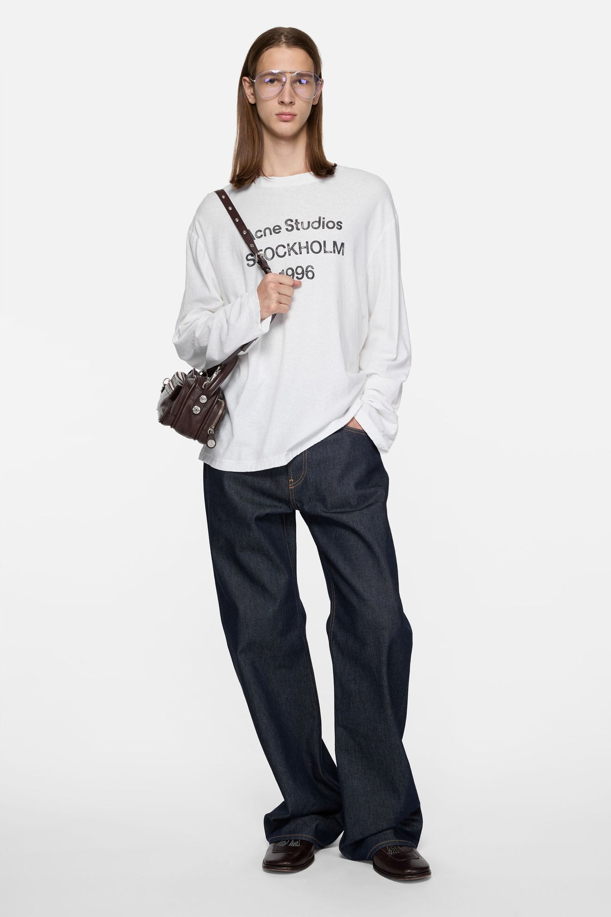 Acne Studios Logo Stockholm 1996 White