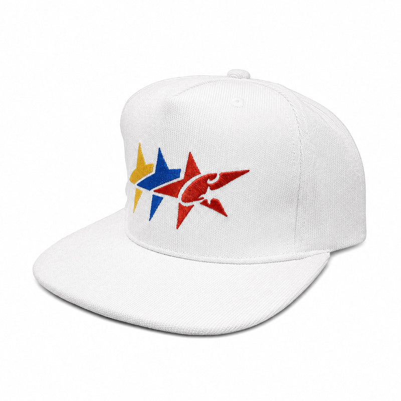 Corteiz C-Star Corduroy Trucker Hat White