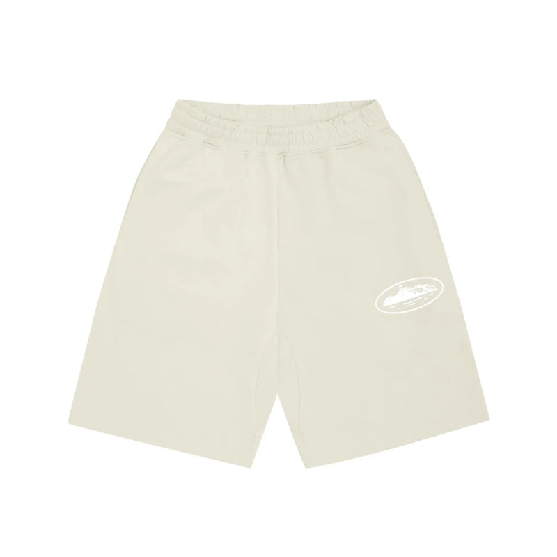 Corteiz Island Sweatshort White