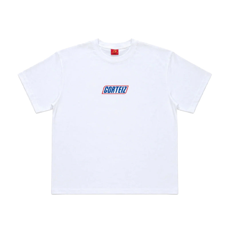 Corteiz Snickers Logo Tee White