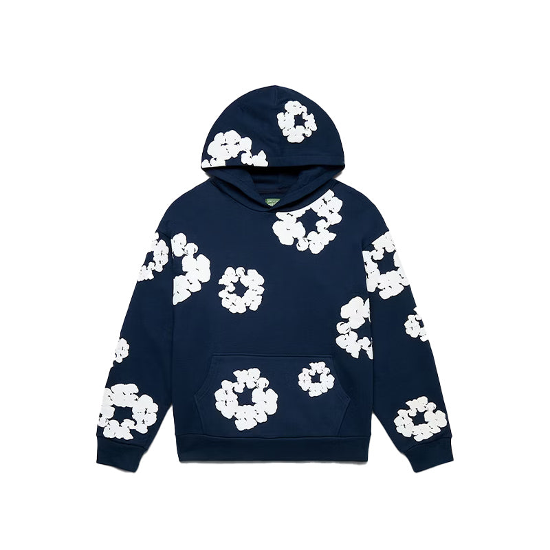 Denim Tears The Cotton Wreath Sweatshirt Navy