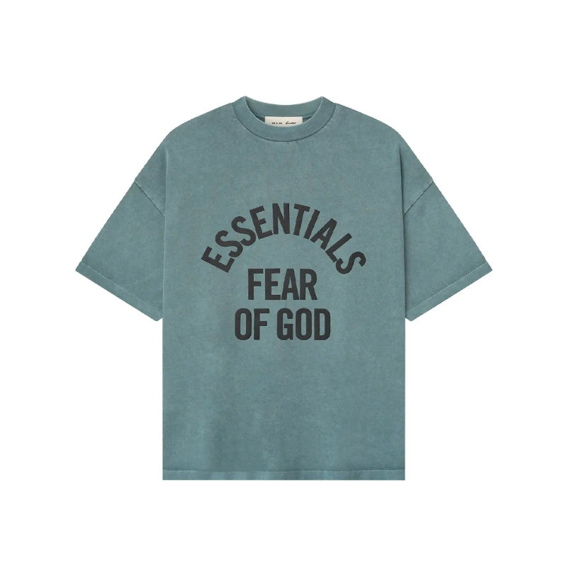 Fear of God Essentials Campus 90's Short-Sleeve Tee 'Faded Coastal'