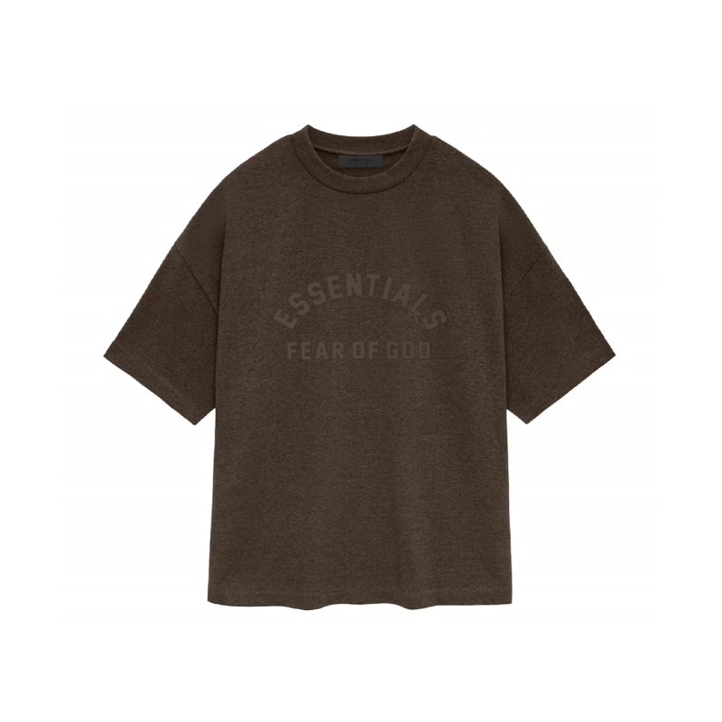 Fear of God Essentials Essentials Heavy S/S Tee - Heather Wood