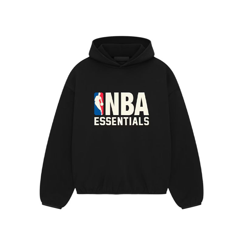 Fear of God Essentials NBA Sport Hoodie Vintage Black