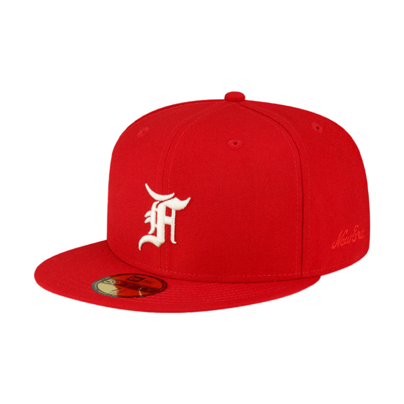 Fear of God Essentials New Era 59Fifty Fitted Hat (FW21) Orange