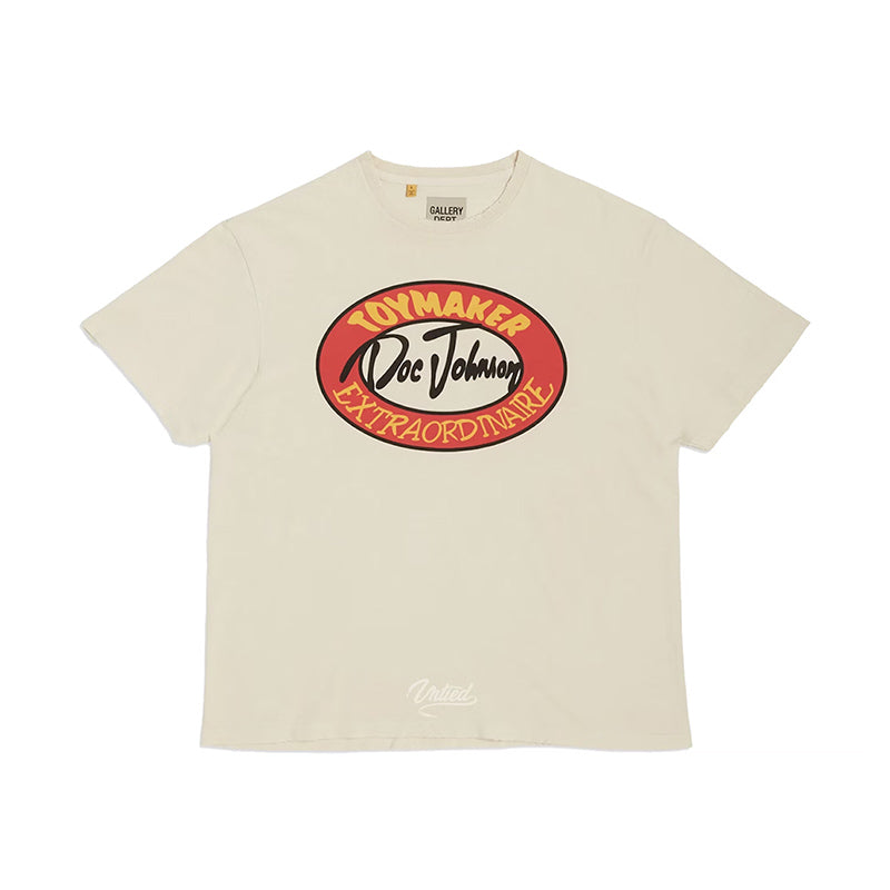 Gallery Dept. Toymaker Doc Johnson Tee Antique White/Cream