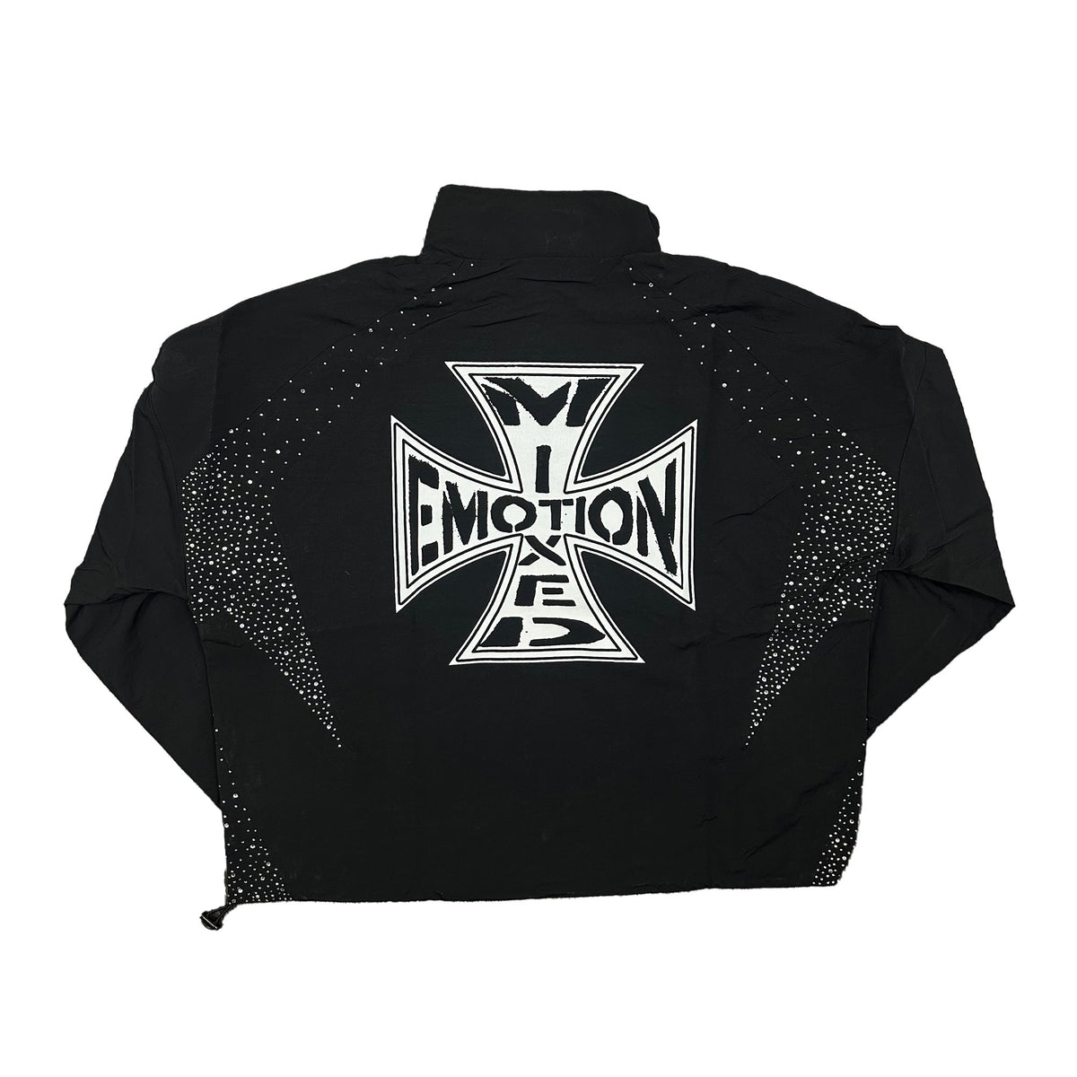 Mixed Emotion Classic Nylon Jacket Black