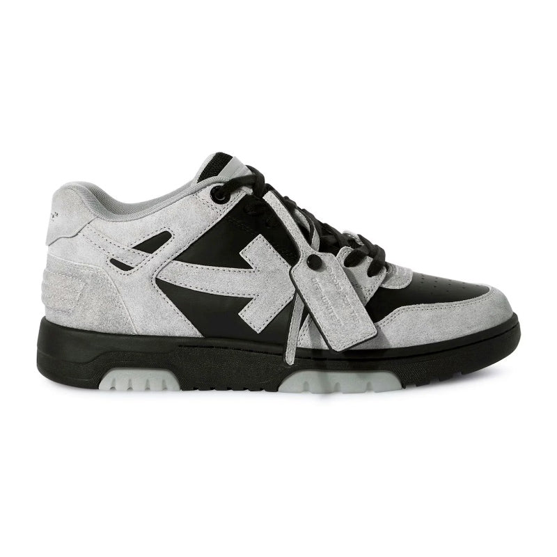 Off-White OUT OF OFFICE SUEDE Grey Black