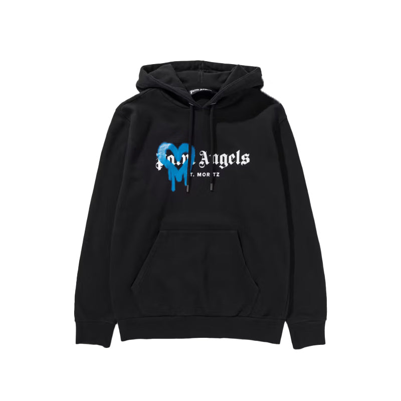 Palm Angels ST MORITZ Hoodie Black