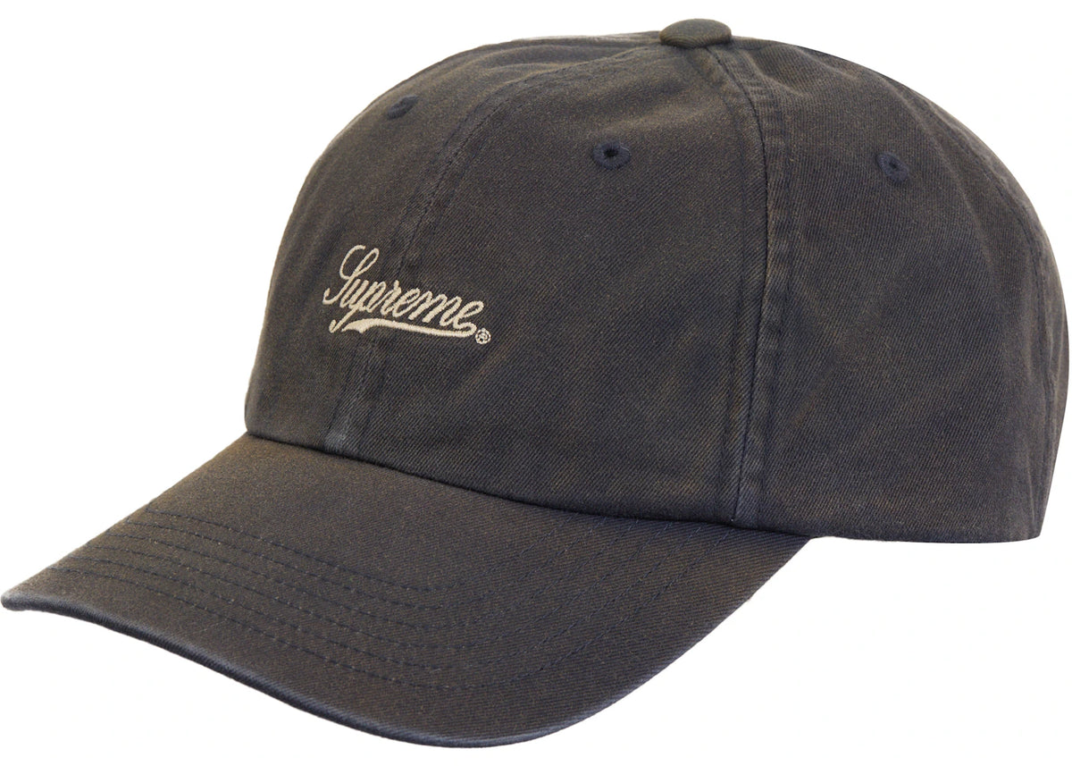 Supreme Bleached Chino 6-Panel Black