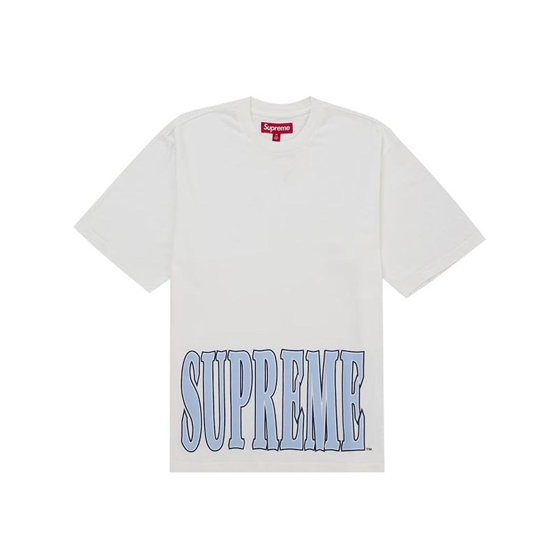 Supreme Cracked Stretch S/S Top White