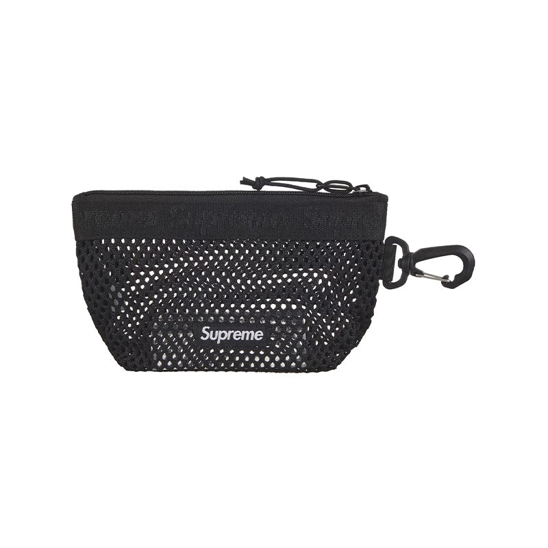 Supreme Mesh Mini Pouch Black