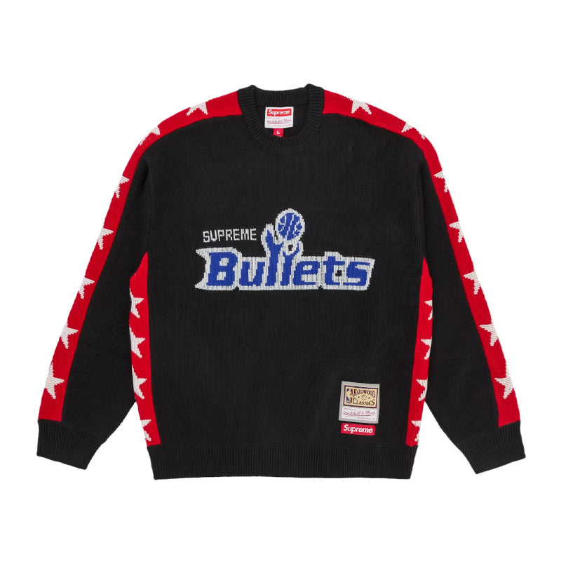 Supreme Mitchell & Ness Teams Sweater Black