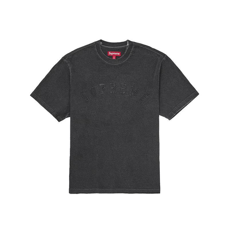 Supreme Overprint S/S Top Black