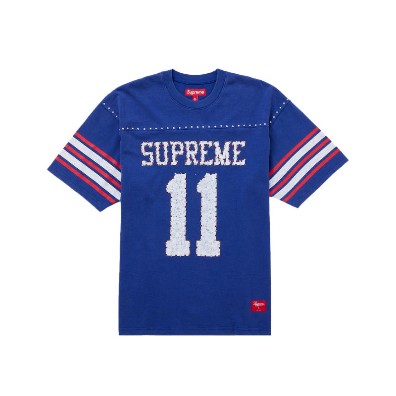 Supreme Studded S/S Football Top Royal
