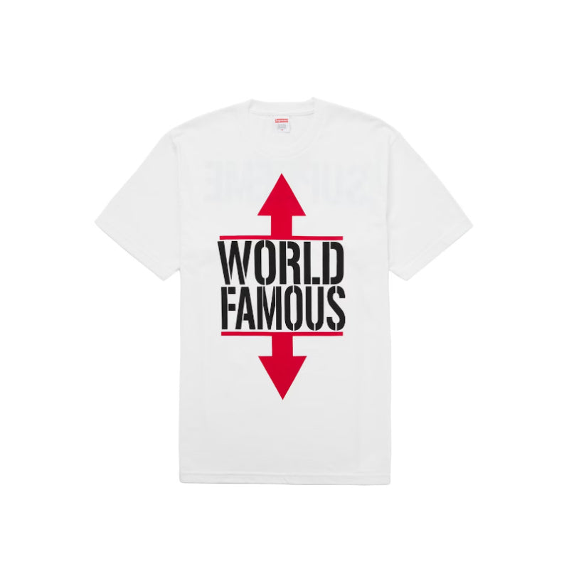Supreme World Famous Tee White