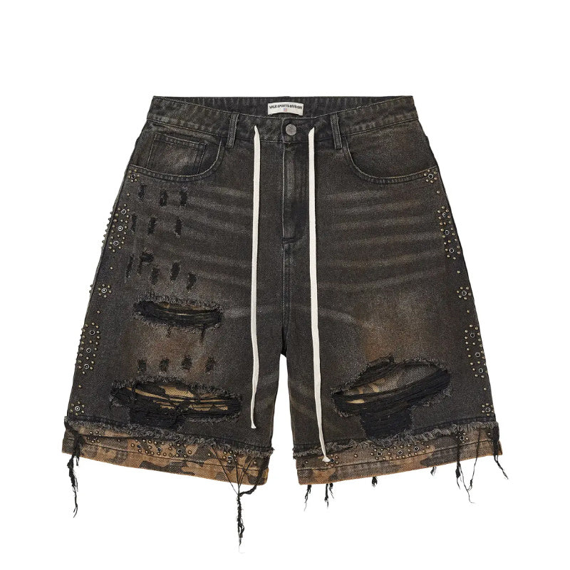 Vale Forever Black Double Jorts 'Dest/Black/Camo'