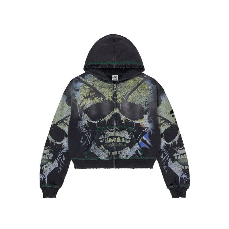 Vale Forever Gravedigger Zip Up 'Black'