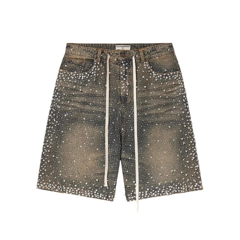 Vale Forever Rainstorm Jorts 'Mid Wash'
