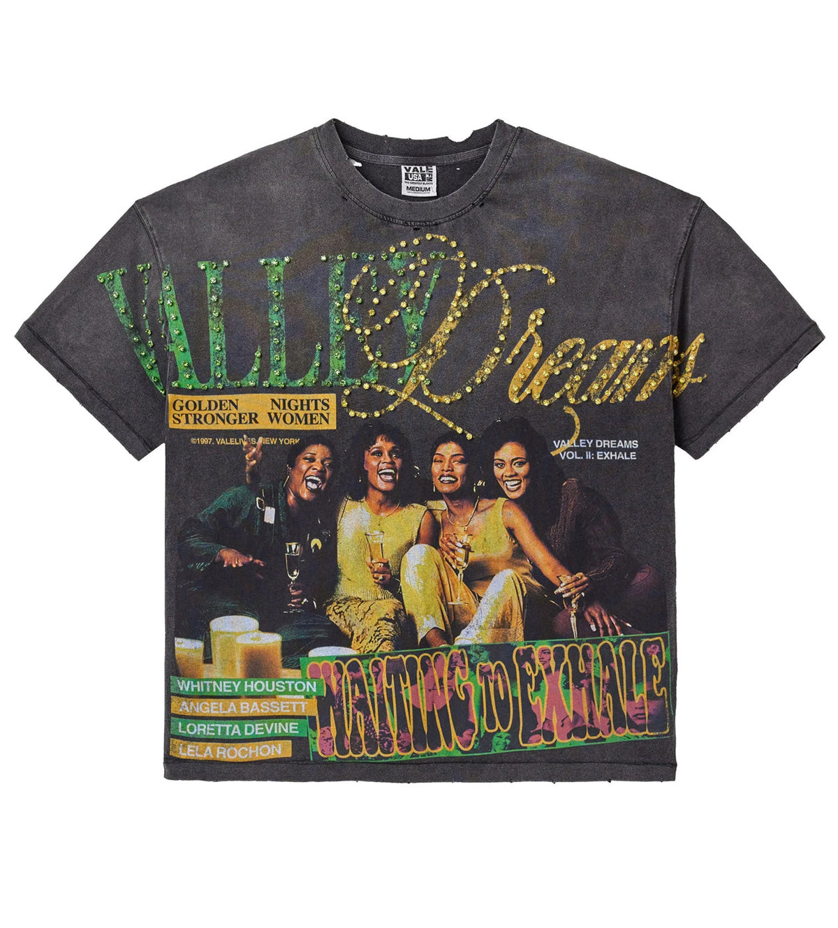 Vale Forever Xhale Bling Tee Black
