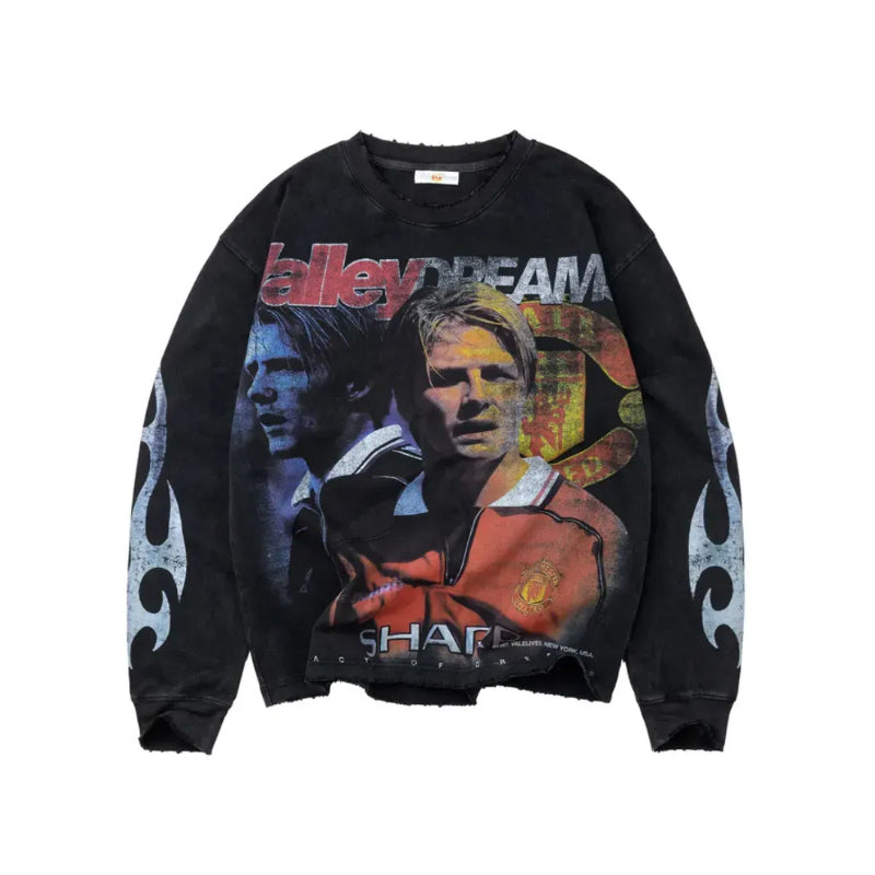 Vale Lives Forever Goat LongSleeve Black