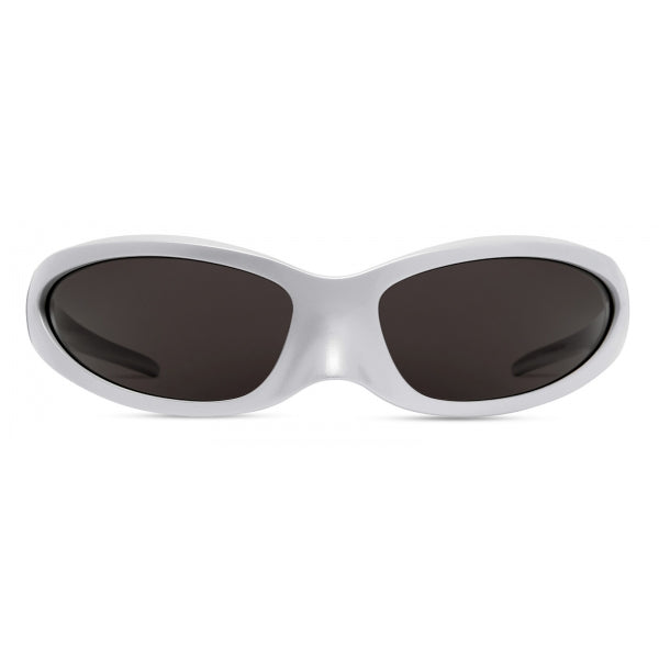 Balenciaga Skin Cat Sunglasses Silver
