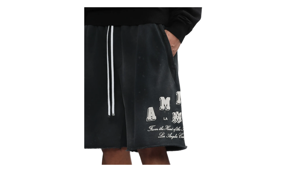 Amiri Cheetah Logo T Shirt Black