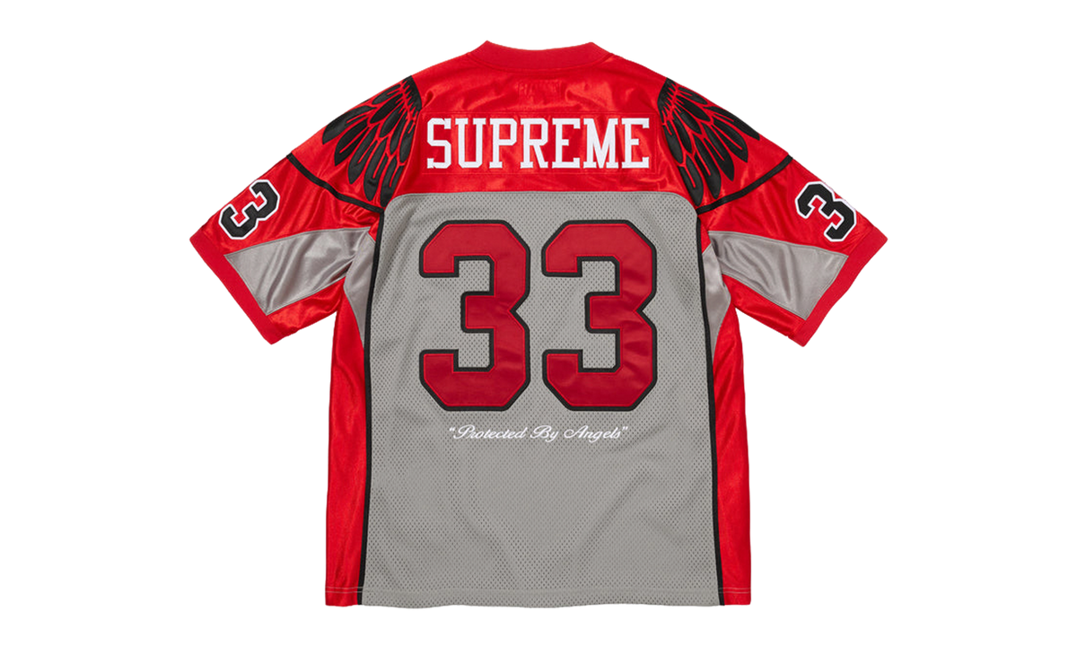 Supreme Wings Football Jersey Grey