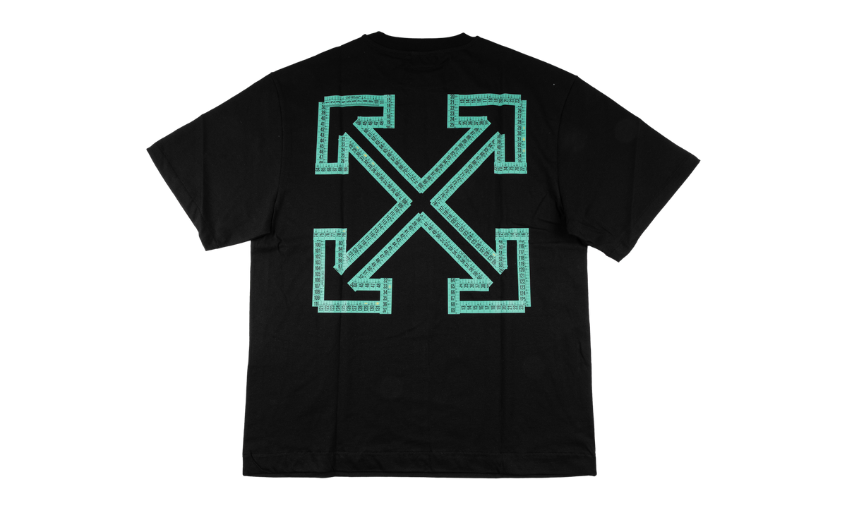 OFF-WHITE Tape Arrow Skate Fit Tee Black