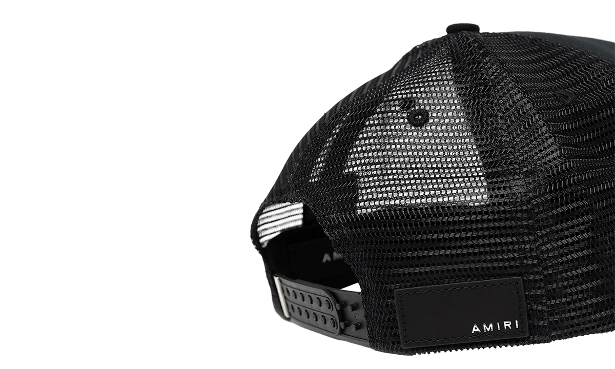 AMIRI T.G.C.W. Trucker Hat Black