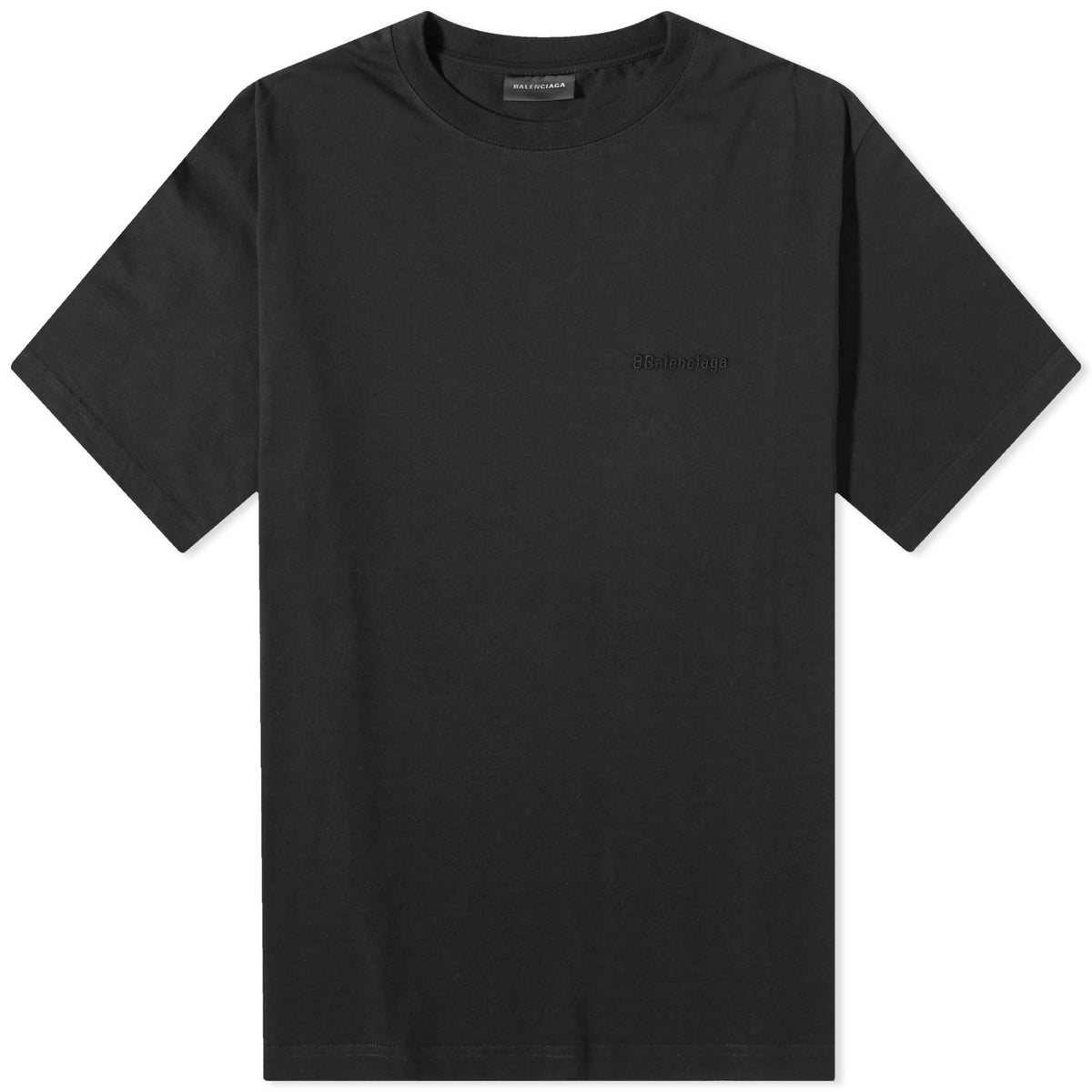 Balenciaga BBB Letter Shirt Black